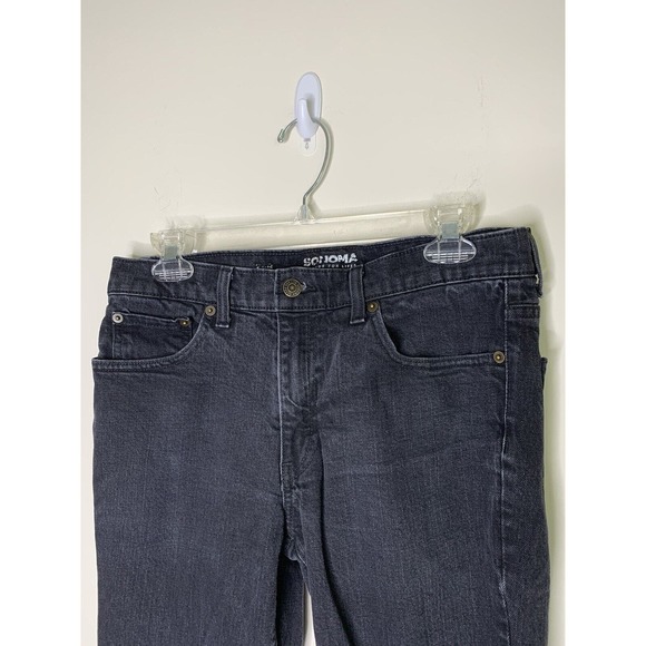 Sonoma Goods For Life Mens Size 32x32 Jeans The Everyday All Day Pant Black Fade - Picture 4 of 10